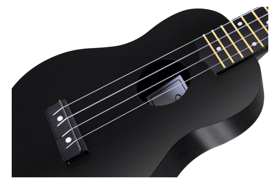 Classic Cantabile OV-04 BK ukulele zwart image 7