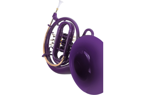 Classic Cantabile WH-20VT MardiBrass Cor d'harmonie en plastique en Fa violet image 7