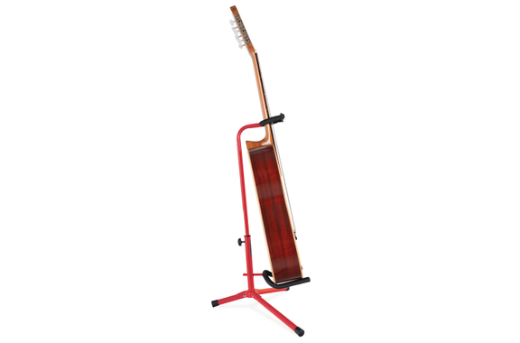 Classic Cantabile GS-30 RD Support Guitare (léger) Rouge Set de 3 image 7