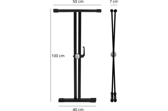 Classic Cantabile Keyboardstand Pro I (met SimpleLock Snelsluiting) image 7