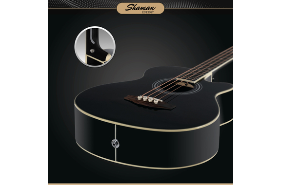 Shaman AB4-50CE-BK Bajo Acústico Negro image 7