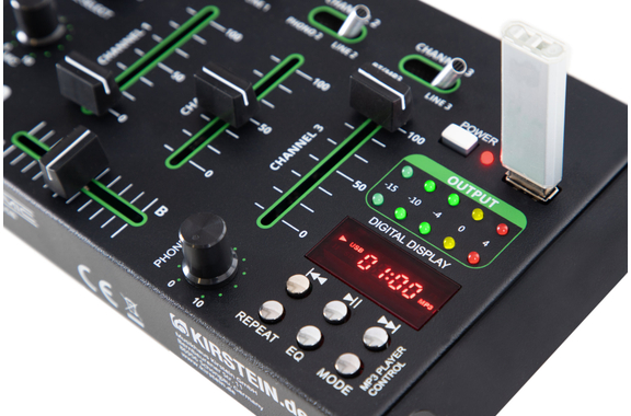 Pronomic DX-30BTU USB MKII DJ-Mixer con Bluetooth image 7