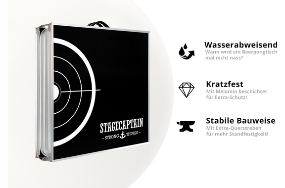 Stagecaptain Beer Pong Tisch "Basic"  - Retoure (Zustand: gut) image 7