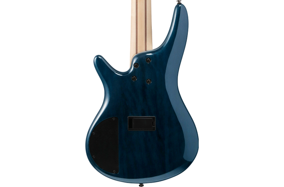 Ibanez SR405EQM-SCB Electric Bass Stained Cosmic Blue Starburst image 7