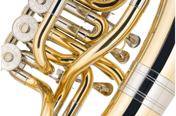Lechgold BH-19/4GL Baritono Ottone Dorato image 7