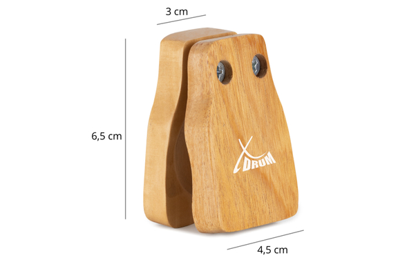 XDrum CK-S Cajon Kastagnette Small Set image 7