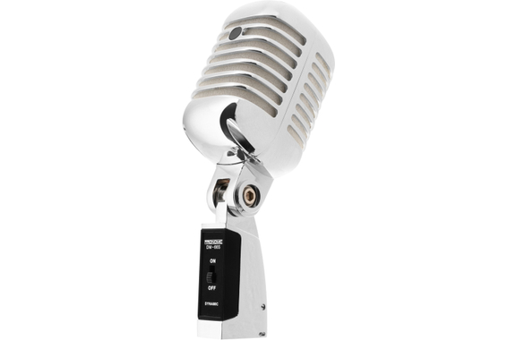 Pronomic DM-66S Elvis Microphone Dynamique Argent/Blanc image 7