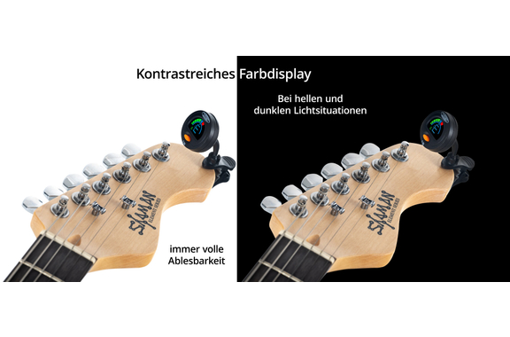 Classic Cantabile T-36 Mini-Multi-Color Clip Tuner image 7