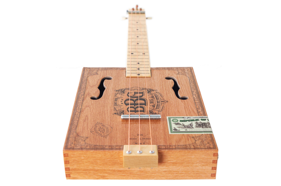 Hinkler BBG Electric Blues Cigar Box Slide Guitar Kit image 7