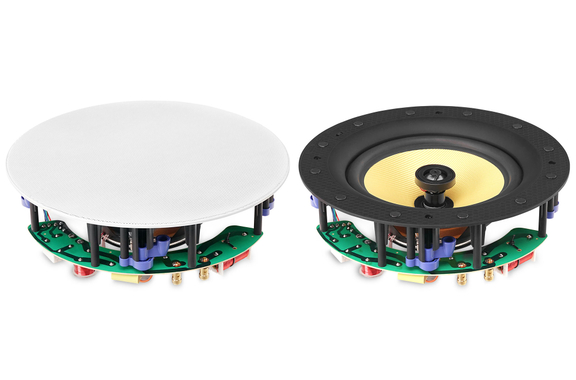 Pronomic CLS-540 WH 2-Wege High-End Gewebe Einbaulautsprecher 160 Watt 2x Set image 7