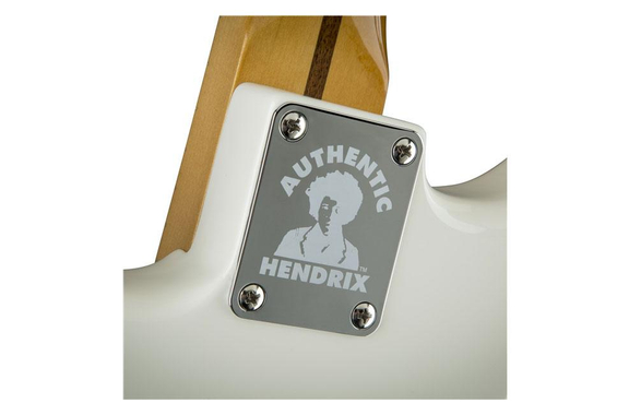 Fender Jimi Hendrix Stratocaster MN Olympic White image 7