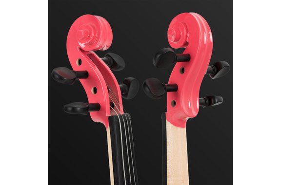 Classic Cantabile VP-100PK 1/2 Violinenset Pink image 7