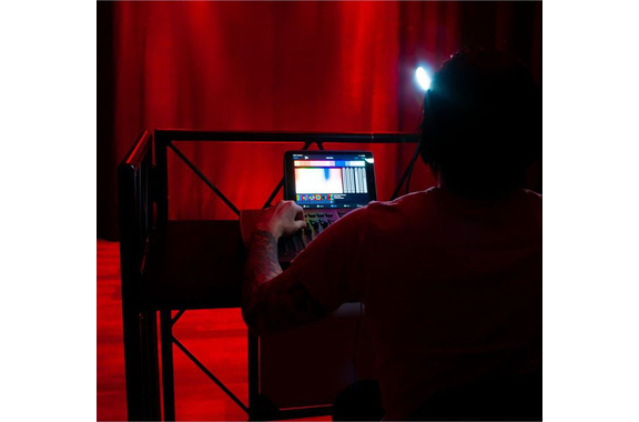 Accu-Stand Pro Event TBL2 MB DJ Tisch schwarz image 7