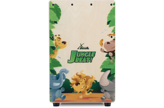 XDrum KC-37JB Cajón Infantil "Jungle Beat" image 7
