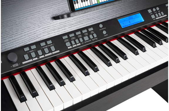 FunKey DP-61 III Keyboard mit 61 Tasten im Digitalpiano-Design Schwarz image 7