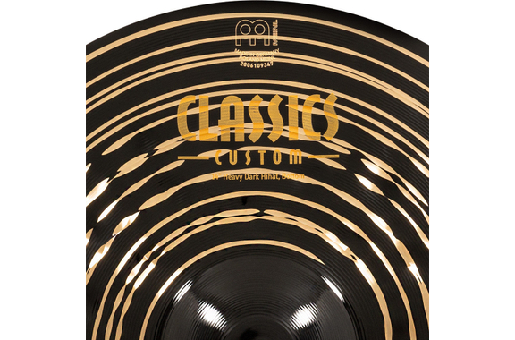 Meinl Classics Custom Dark Heavy 14" Hi-Hat image 7