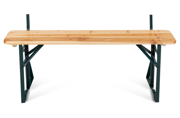 Stagecaptain BBB-119 Hirschgarten Bierzeltbank met rugleuning 119 cm natuur 2x set image 7