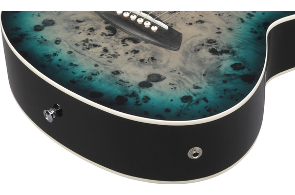 Ibanez TCY10PA-CBS Westerngitaar Cosmic Blue Starburst High Gloss image 7