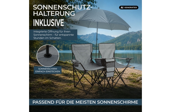 Stagecaptain CS-1485 Double Camping Chair image 7