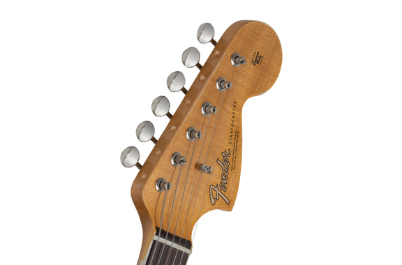 Fender Custom Shop 1967 Stratocaster Relic Aged Charcoal Frost Metallic image 7