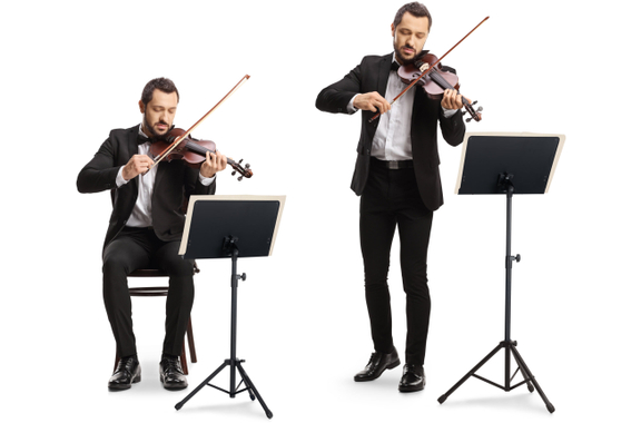 Pronomic OS-01C Leggio per Orchestra Chiuso con Fermapagine image 7