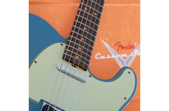Fender Custom Shop 1963 Telecaster Relic Aged Lake Placid Blue image 7