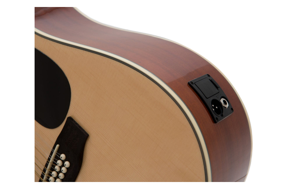 Dimavery DR-612 Guitare Folk 12 Cordes Naturel image 7