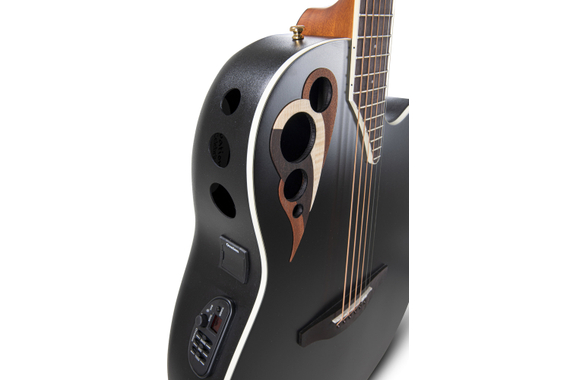 Ovation Celebrity Elite Deluxe CDX40 Deep Contour Black Satin image 7