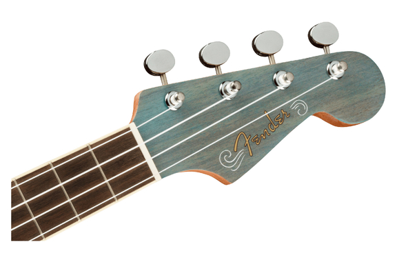 Fender Dhani Harrison Ukulélé Turquoise image 7