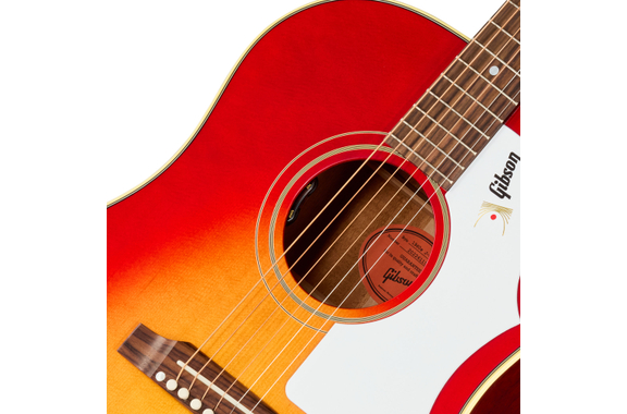 Gibson J-45 60s Original Fixed Bridge Vintage Cherry Sunburst image 7