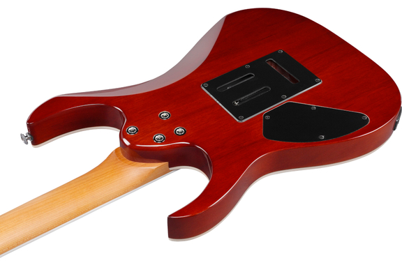 Ibanez GRG220PA1-BKB RG Gio Chitarra Elettrica Transparent Brown Black Burst Starter Set image 7