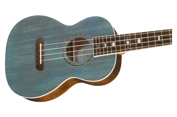 Fender Dhani Harrison Ukulélé Turquoise Set image 7