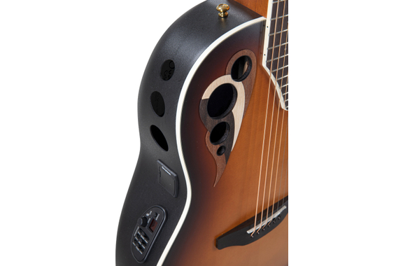 Ovation Celebrity Elite Deluxe CDX40 Deep Contour Vintage Sunburst Satin image 7