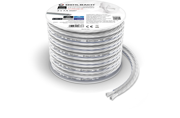 Câble Haut-Parleur Bi-Wiring Argenté Oehlbach SP-40 / SP-25 Set 10m image 7