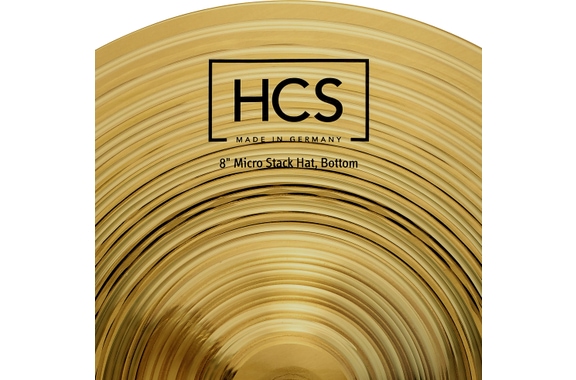 Meinl HCS8H HCS Micro Stack Hats 8" image 7