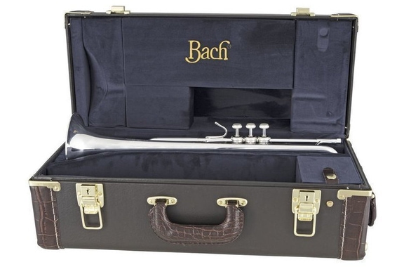 Bach LR180S-72 ML Stradivarius Bb-Trompete versilbert image 7