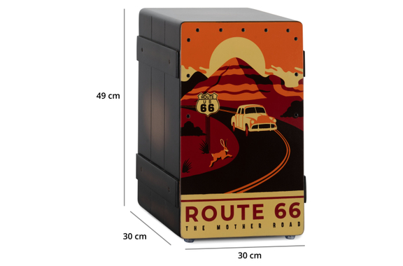 XDrum Design Series Cajon "Route 66" image 7