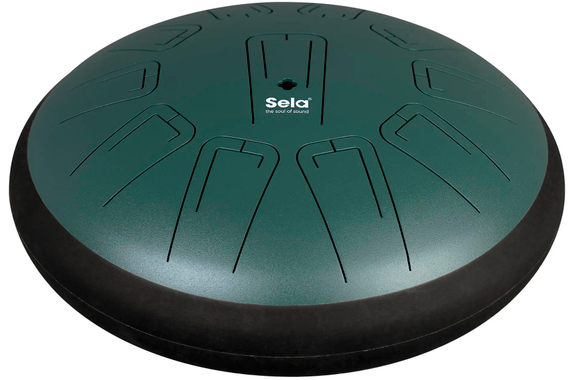 Sela SETD13U2 Unity Tongue Drum 13" C-Major Green 432 Hz image 7