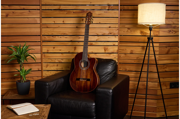 Ortega EXOTICSUITECE Private Room Concertgitaar image 7