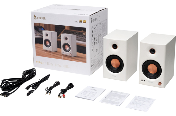 Edifier MR4.5 aktive Studio-Lautsprecher White image 7