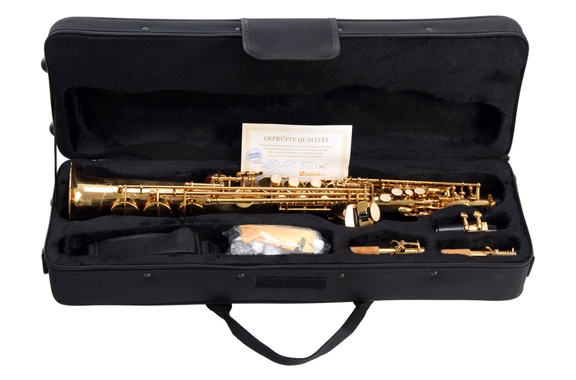 Classic Cantabile Winds SS-450 Saxofón Soprano en Bb image 7