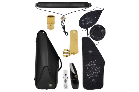 Selmer Sassofono Alto Eb Signature, Verniciatura Oro image 7