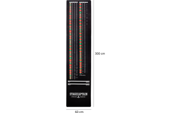 Alfombrilla Protectora para Suelo Stagecaptain DM-3D300 Dart image 7