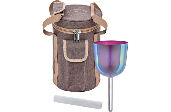 Meinl Sonic Energy ESOLCSB741 3,75" Essence Solfeggio Crystal Singing Bowl Sol 741 Hz Lavendelviolett image 7