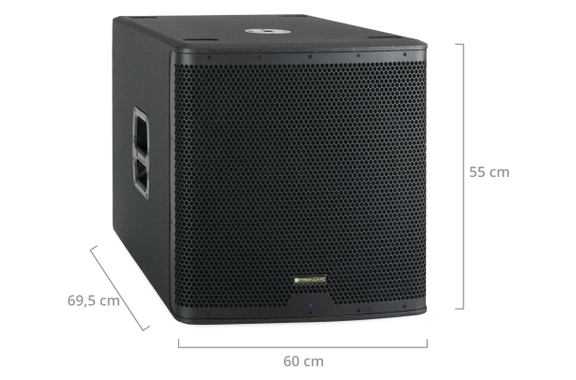 Pronomic Powerstage Concert 1812 2.2 Système PA Actif 2600 Watts image 7