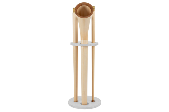 Lechgold Alphorn Natural F 360 cm 3-Piece image 7