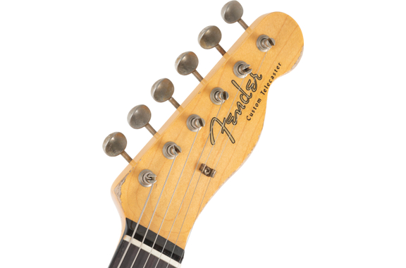 Fender Custom Shop 1960 Telecaster Heavy Relic Faded Candy Apple Red image 7