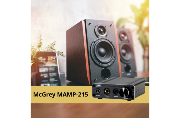 Pronomic MAMP-215 Mini-hifi-versterker 30 Watt image 7