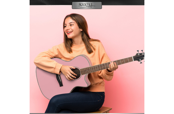Rocktile WSC-150C-PK Chitarra Western Pink image 7