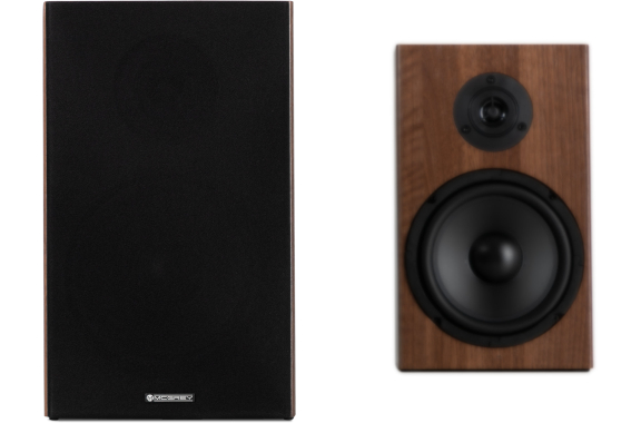 McGrey BSS-265 BR 6,5" HiFi Regallautsprecher Paar Braun  2x 40W RMS  - Retoure (Zustand: sehr gut) image 7